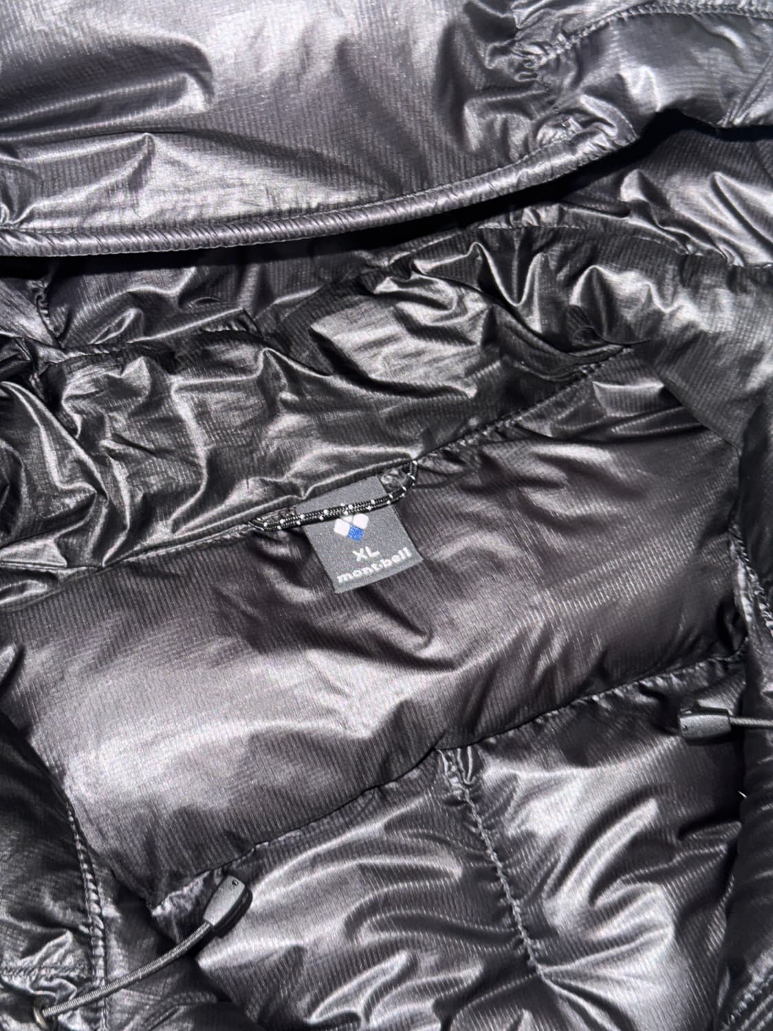 몽벨 플라즈마 1000 알파인 다운 파카 블랙 XL 상품이미지2