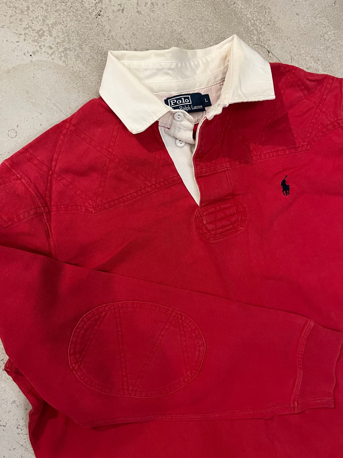 빈티지 랄프로렌 폴로 럭비티셔츠 상품이미지1