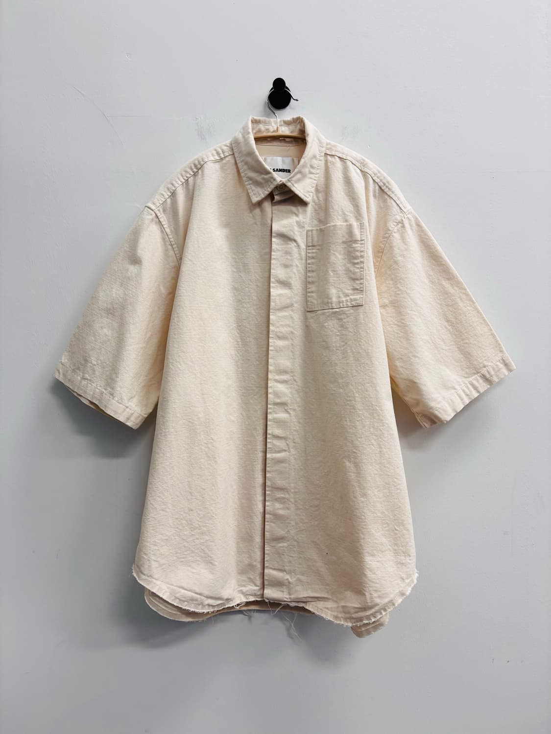 JIlSANDER 질샌더 백로고 반팔 셔츠 상품이미지2
