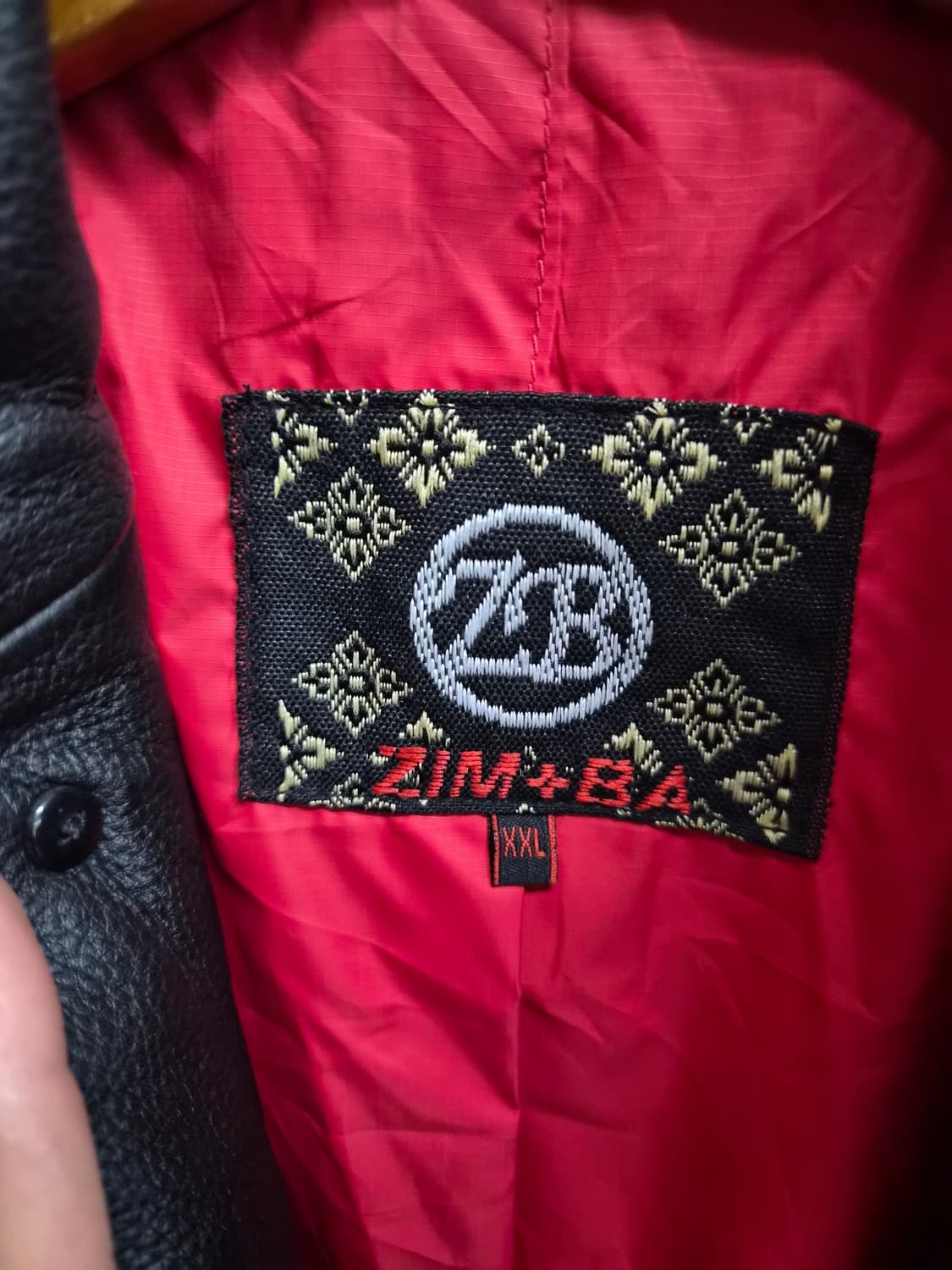 XXL) ZIMBA 모터사이클  레더 라이더 점퍼 팝니다 상품이미지5