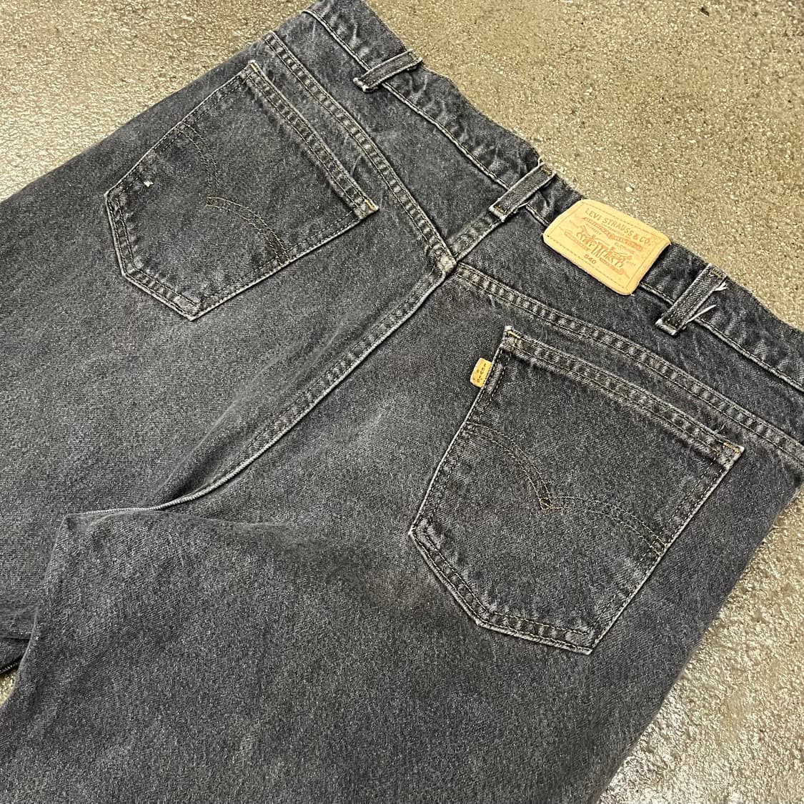 90s USA Levis540 블랙진 (39“) 상품이미지4