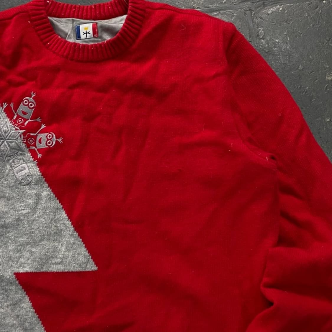 105 까스텔바작 미니언즈 방풍 니트  상품이미지2