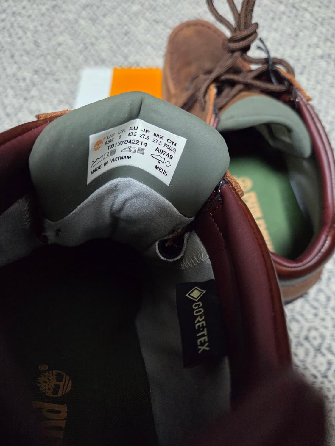 팀버랜드 고어텍스 헤리티지 처카 부츠 275mm 상품이미지4