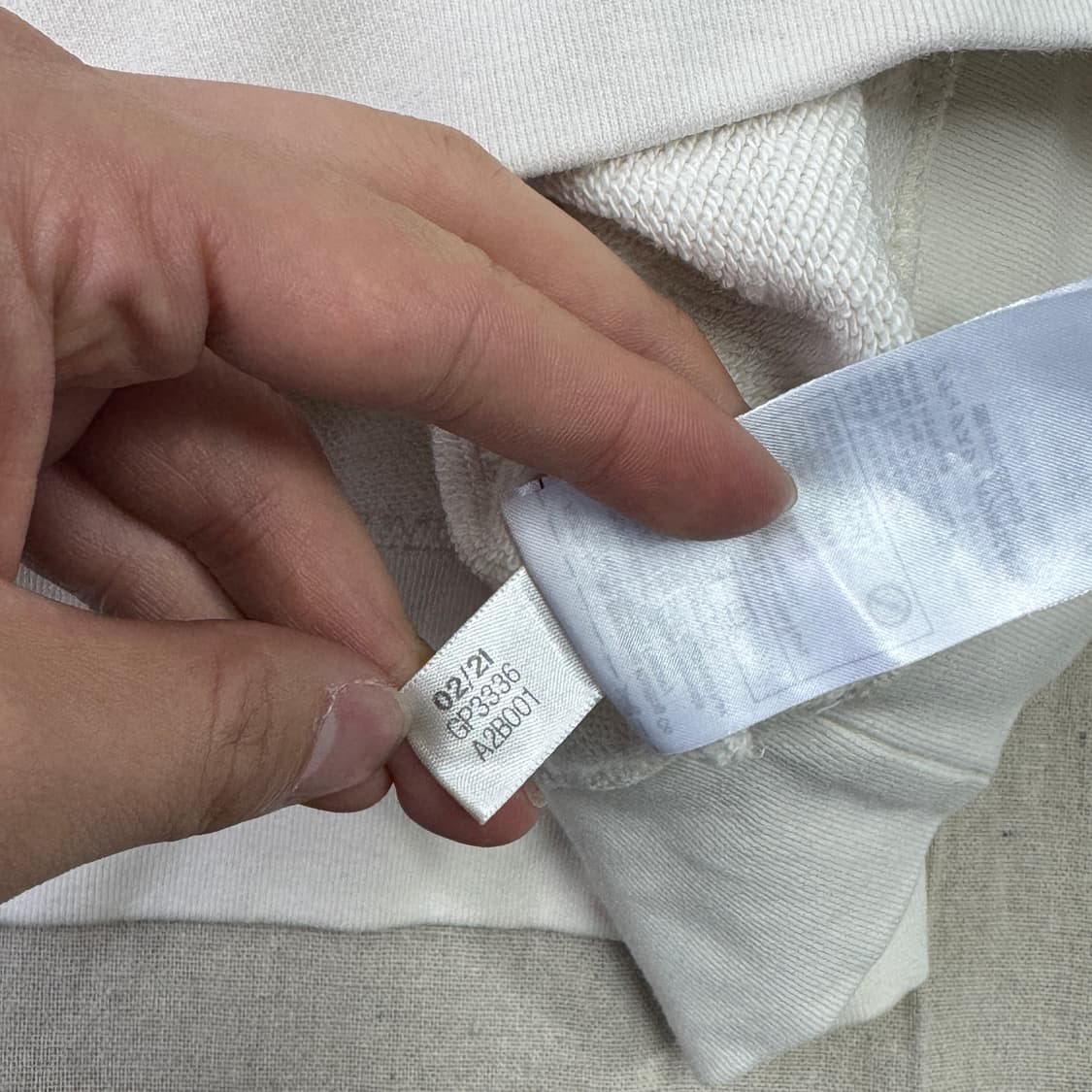 아디다스 디즈니 커밋 크림 후드 2XL 상품이미지6