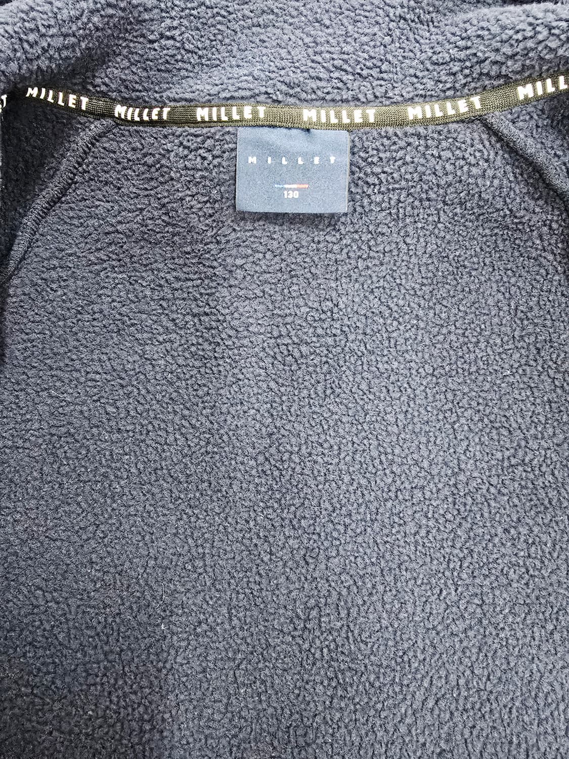 밀레키즈 네이비 후리스 집업 자켓130 상품이미지8