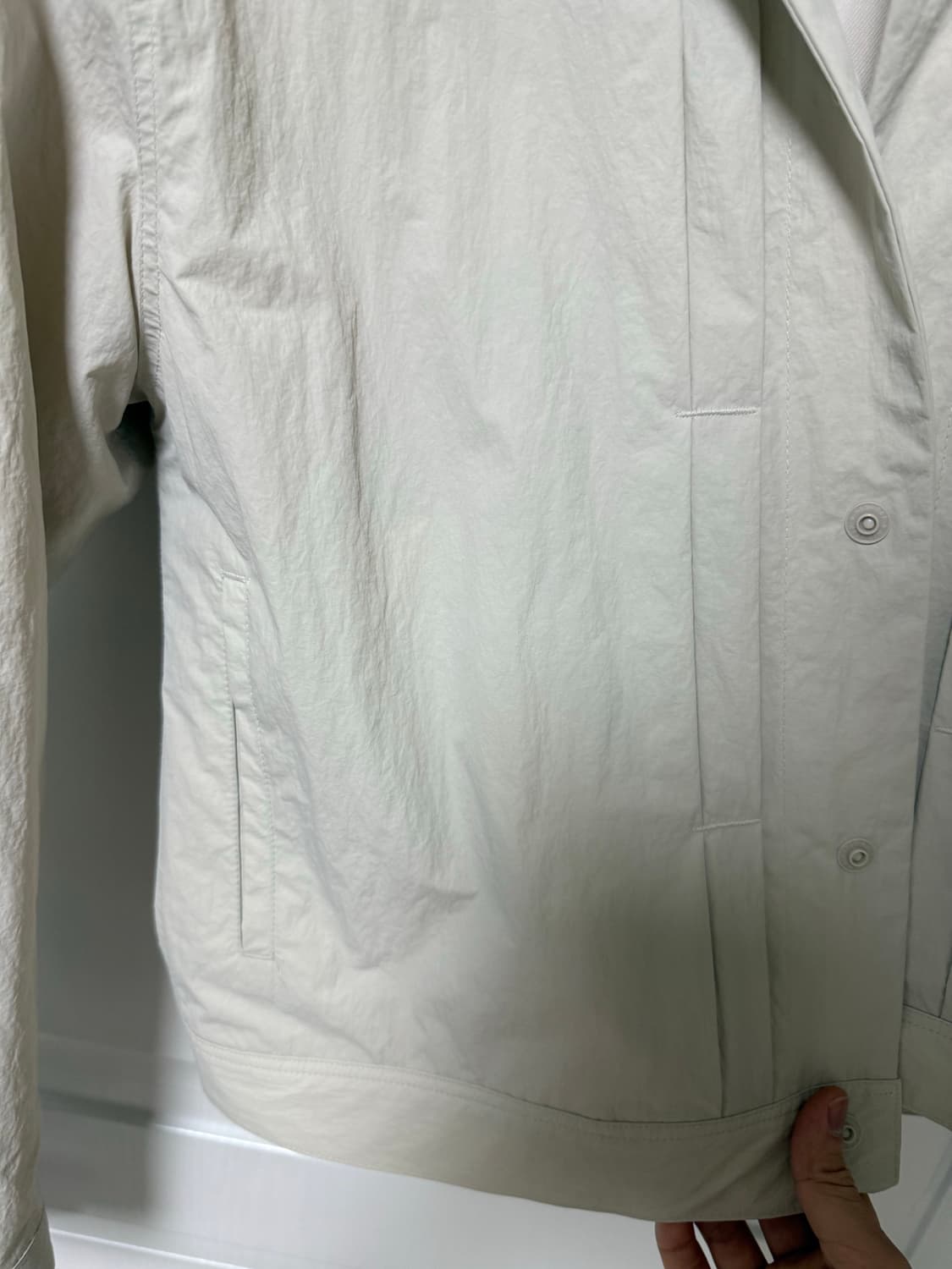 유니폼브릿지 나일론 트러커 자켓 L 상품이미지6