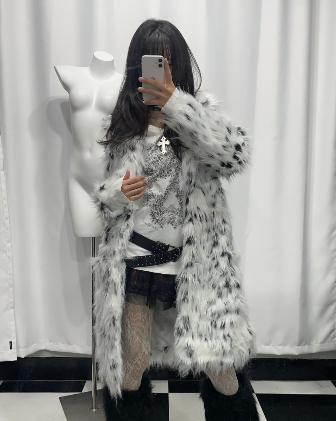 🎸달마시안 퍼 코트🎸 상품이미지4