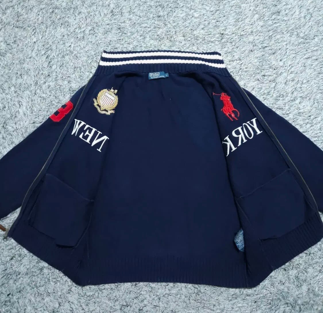 폴로 치프키프 빅포니 뉴욕 투웨이집업 L 상품이미지6