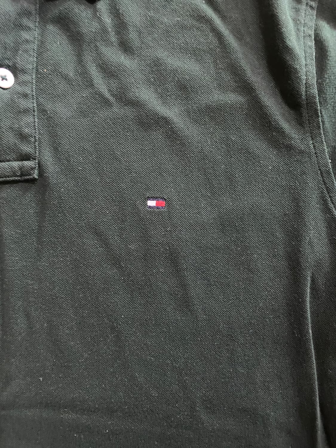 타미힐피거 딥그린 폴로티셔츠 L (105) 상품이미지3