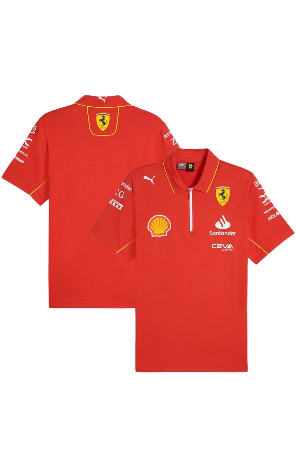 F1 스쿠데리아 페라리 2024 푸마 팀 폴로 반팔 L 상품이미지1