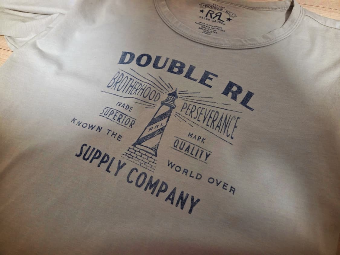 RRL 더블알엘 그래픽 반팔 티셔츠 S 상품이미지2