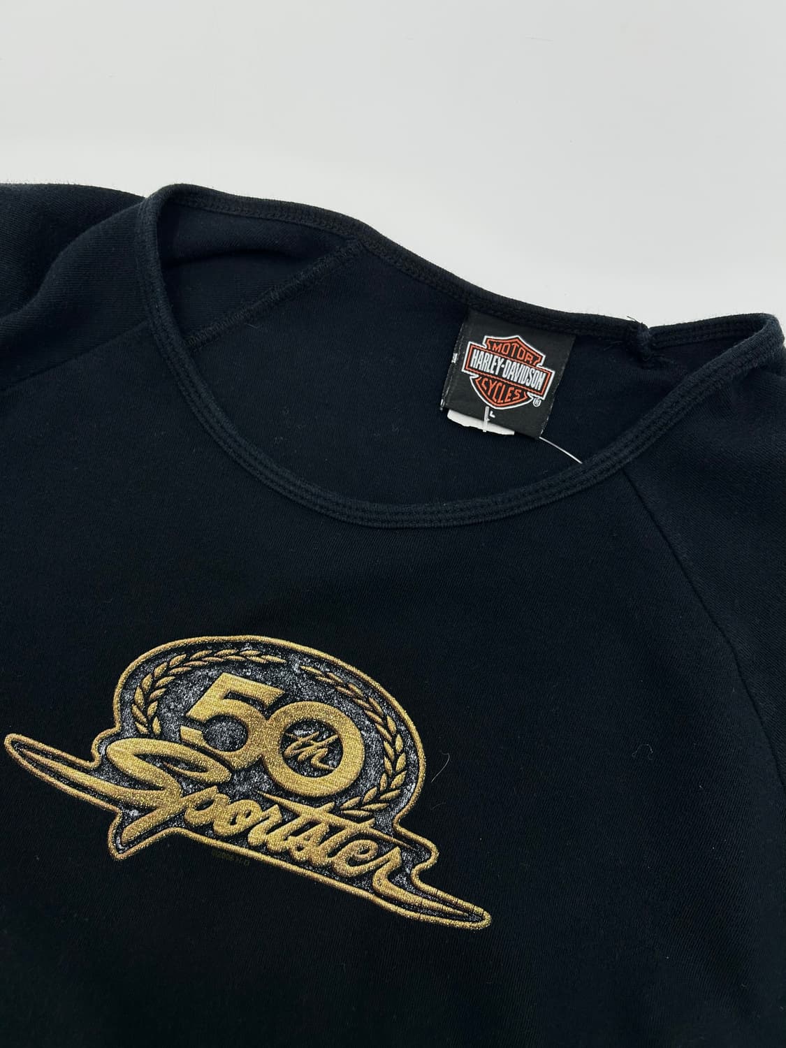 할리데이비슨 우먼 스포스터 50주년 기념 나그랑 반팔티 상품이미지3