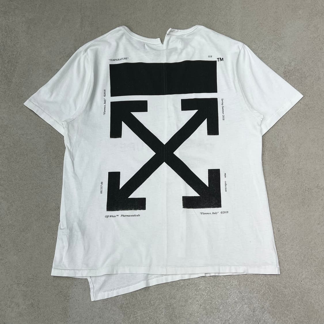 오프화이트 프린팅반팔티 s10361 상품이미지2