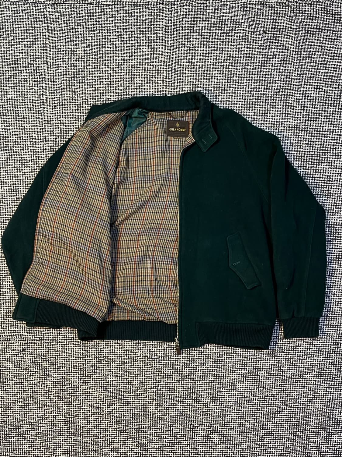 빈티지 울 해링턴 자켓 상품이미지4