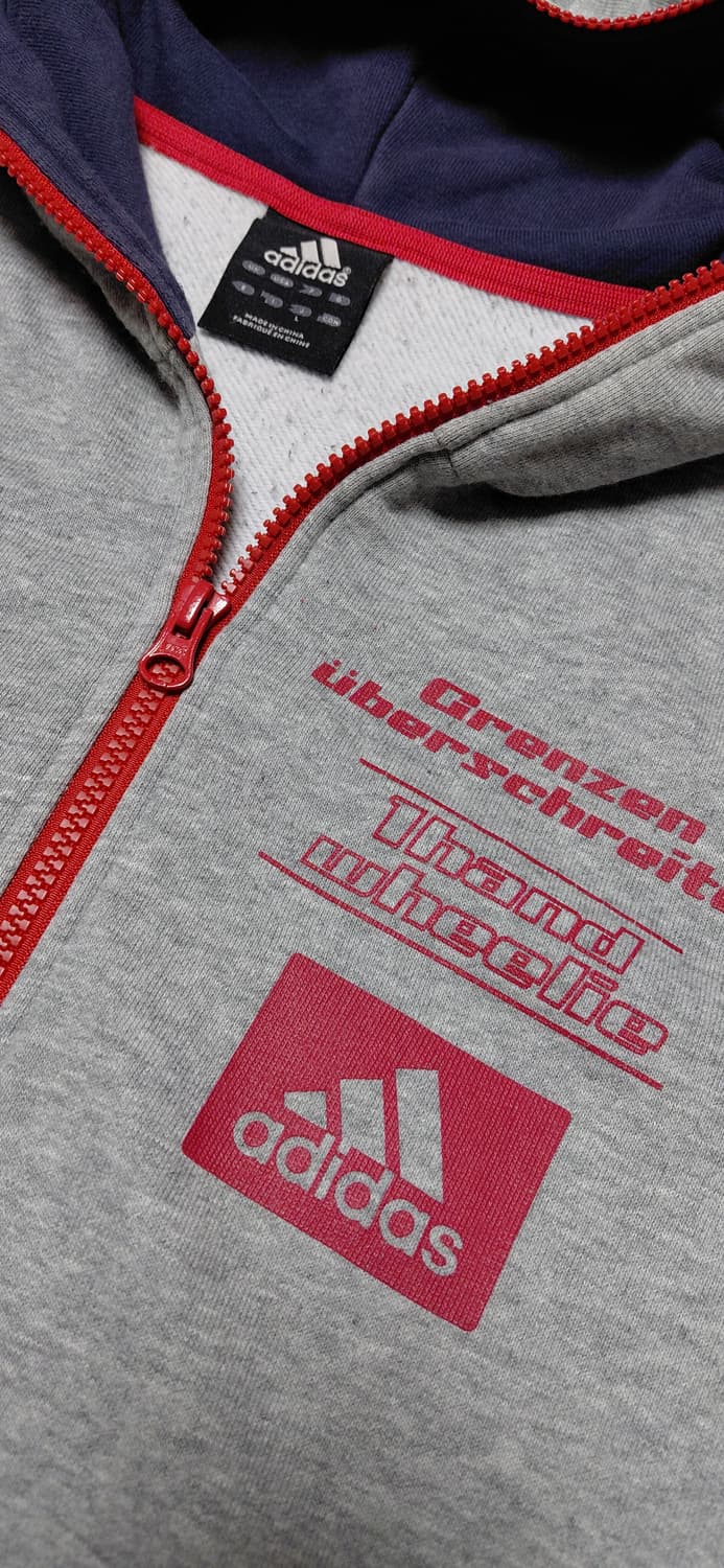 아디다스 CLIMALITE 후드 집업 L 상품이미지3