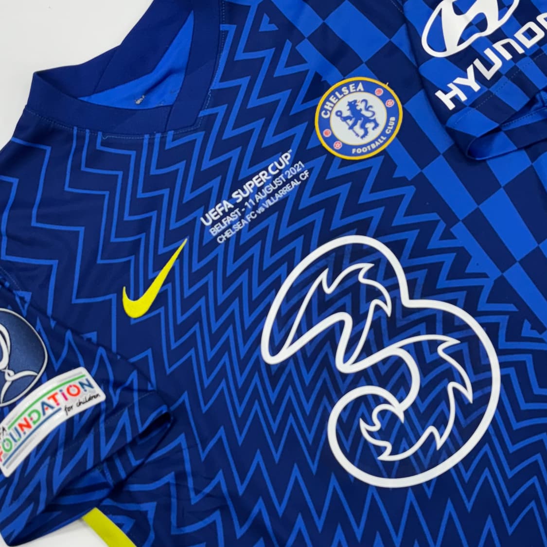 나이키 21 22 첼시 홈 아스필리쿠에타 슈퍼컵 유니폼   상품이미지3