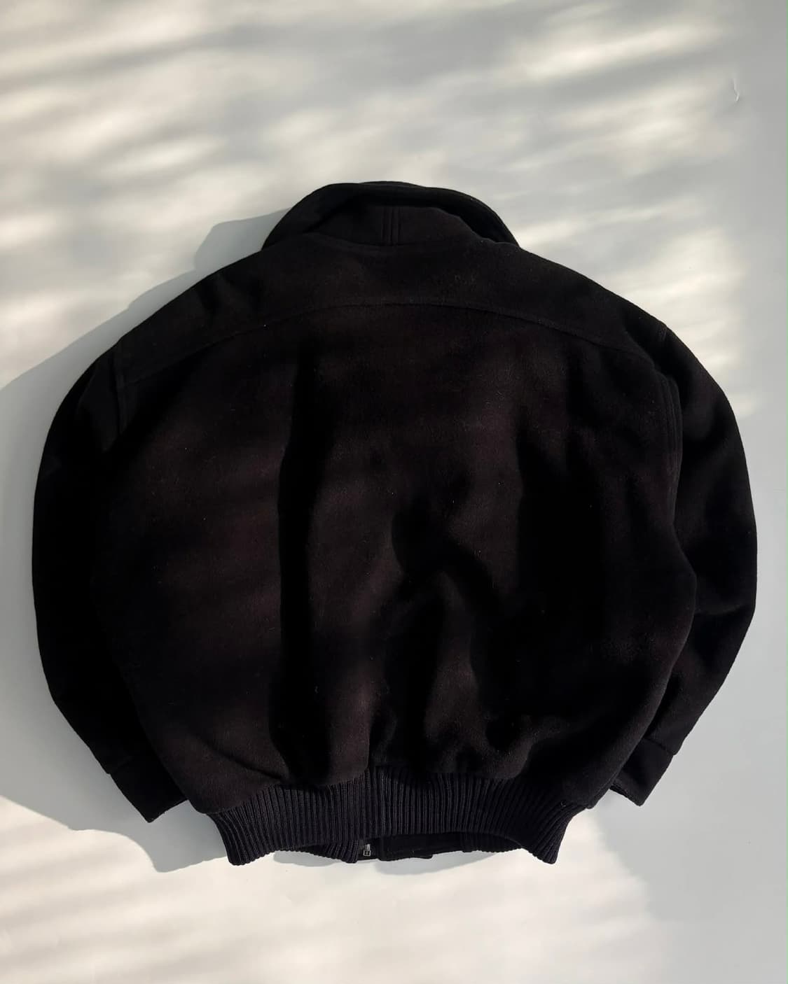 롱샴 80s 울 봄버 자켓 상품이미지2