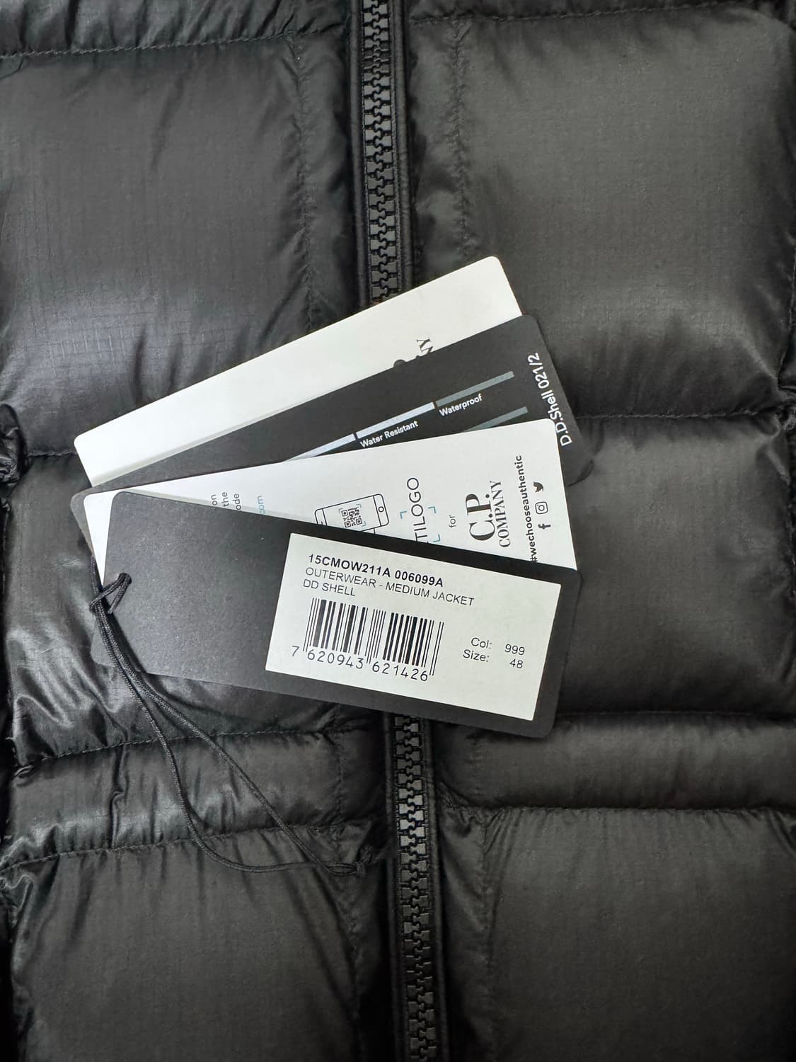 Cp컴퍼니 dd쉘 블랙 48 상품이미지5