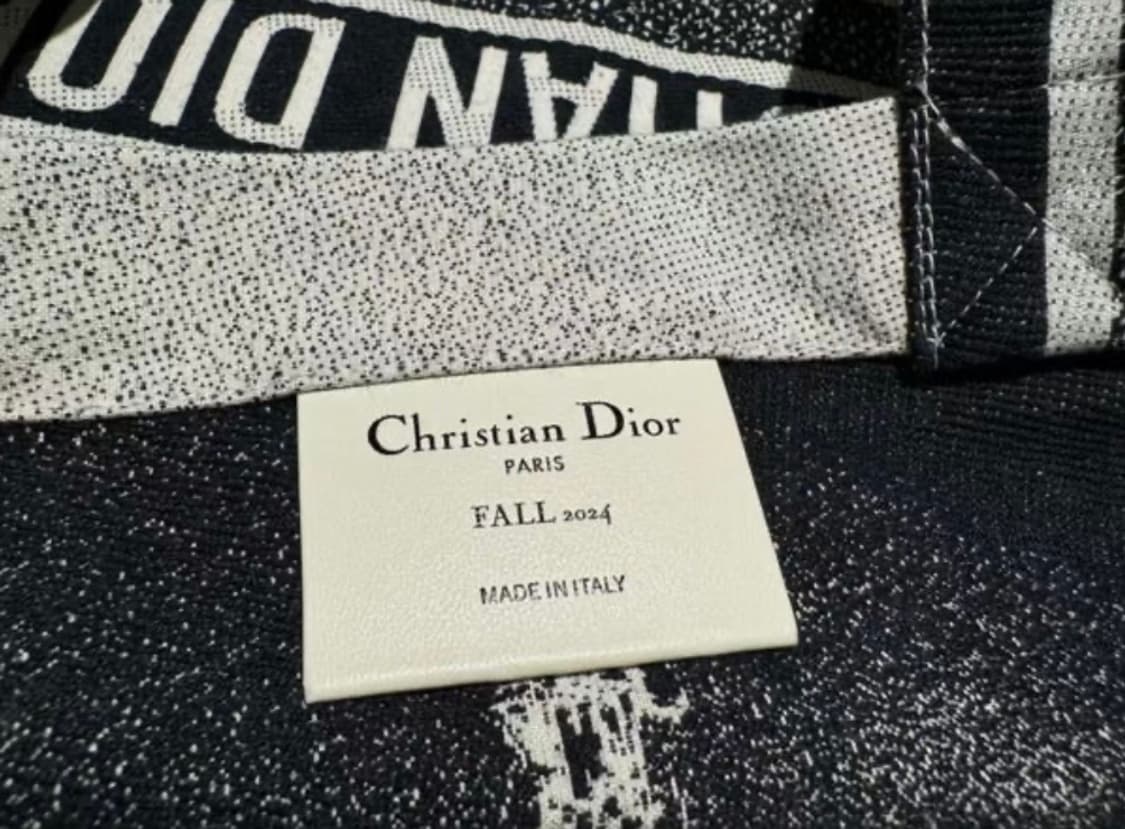 디올 에펠탑 캔버스 토트백  상품이미지7