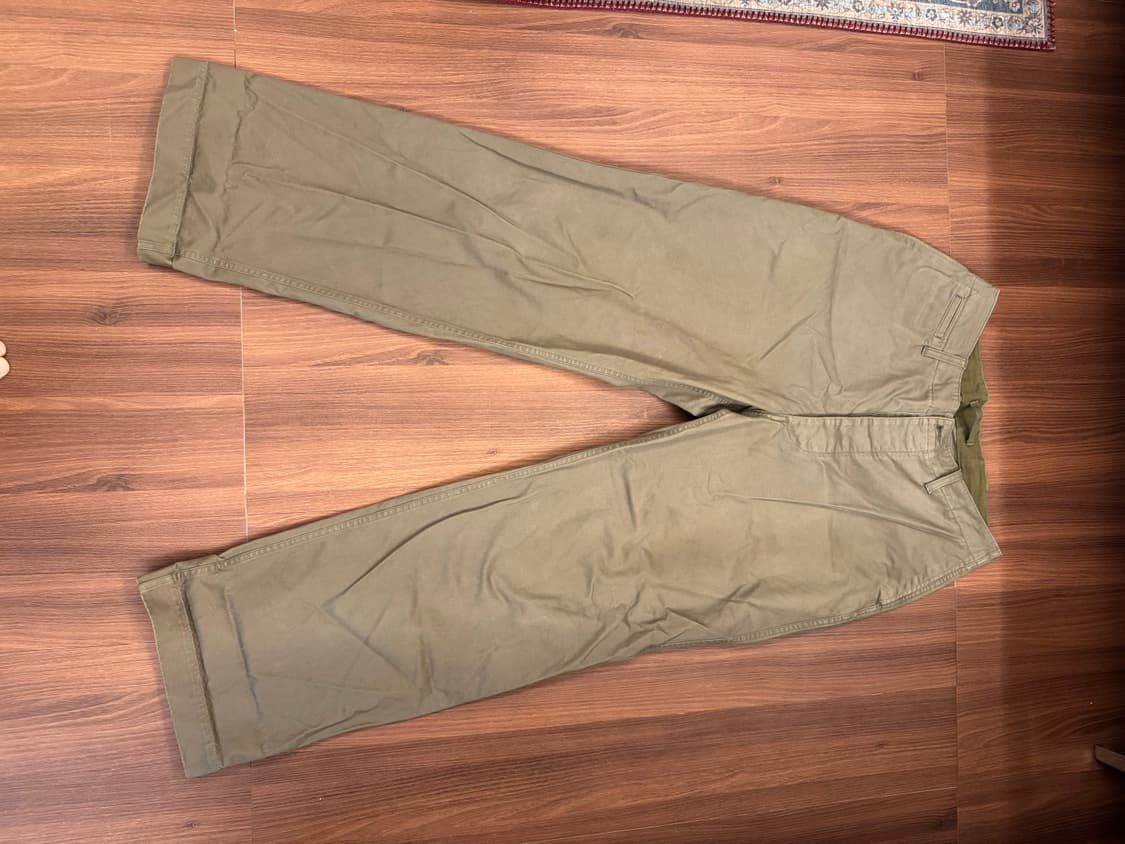 [34] 나이젤카본 베이직 치노 카키 상품이미지1