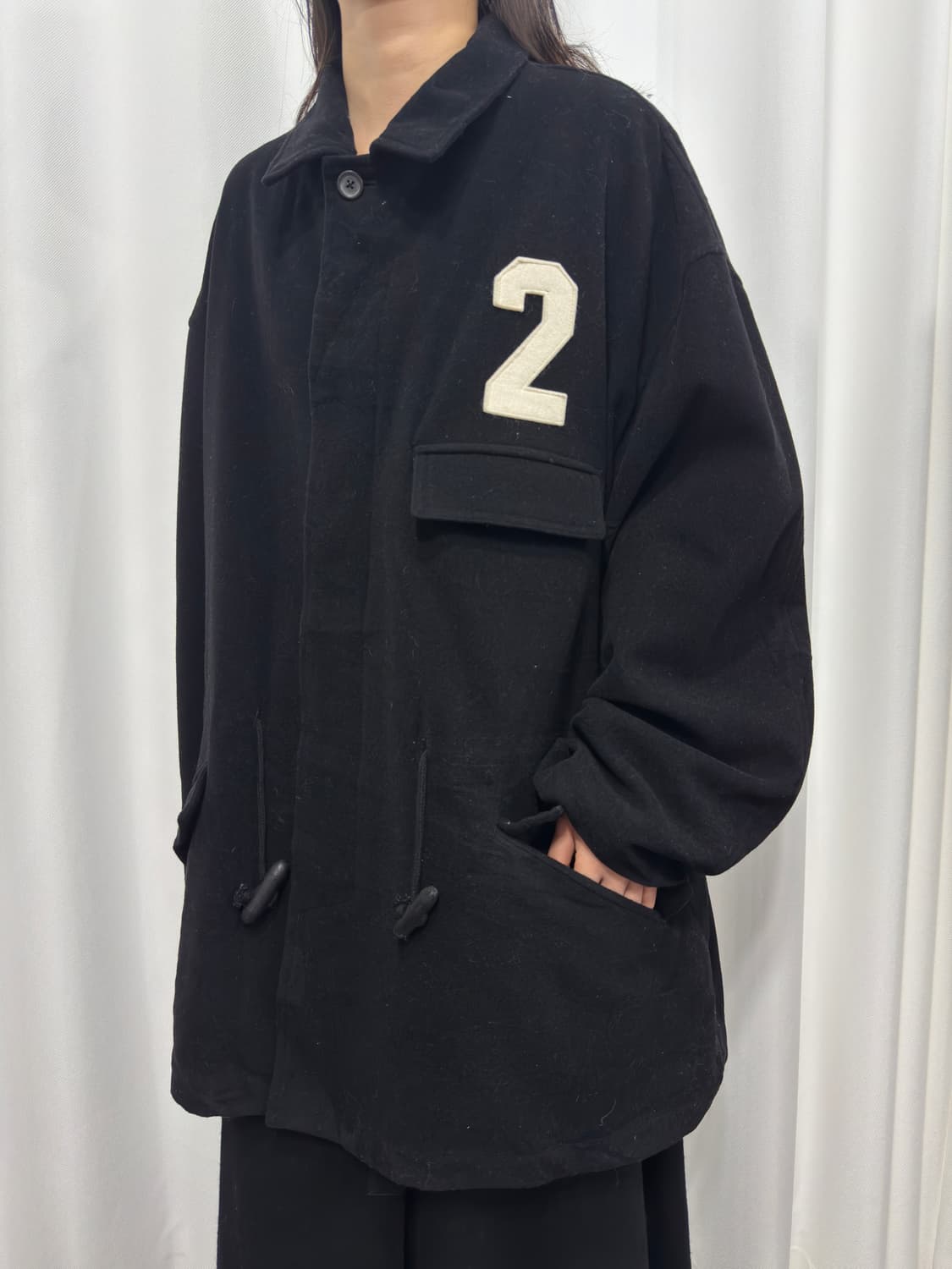 y’s for men numbering wool coat 상품이미지6
