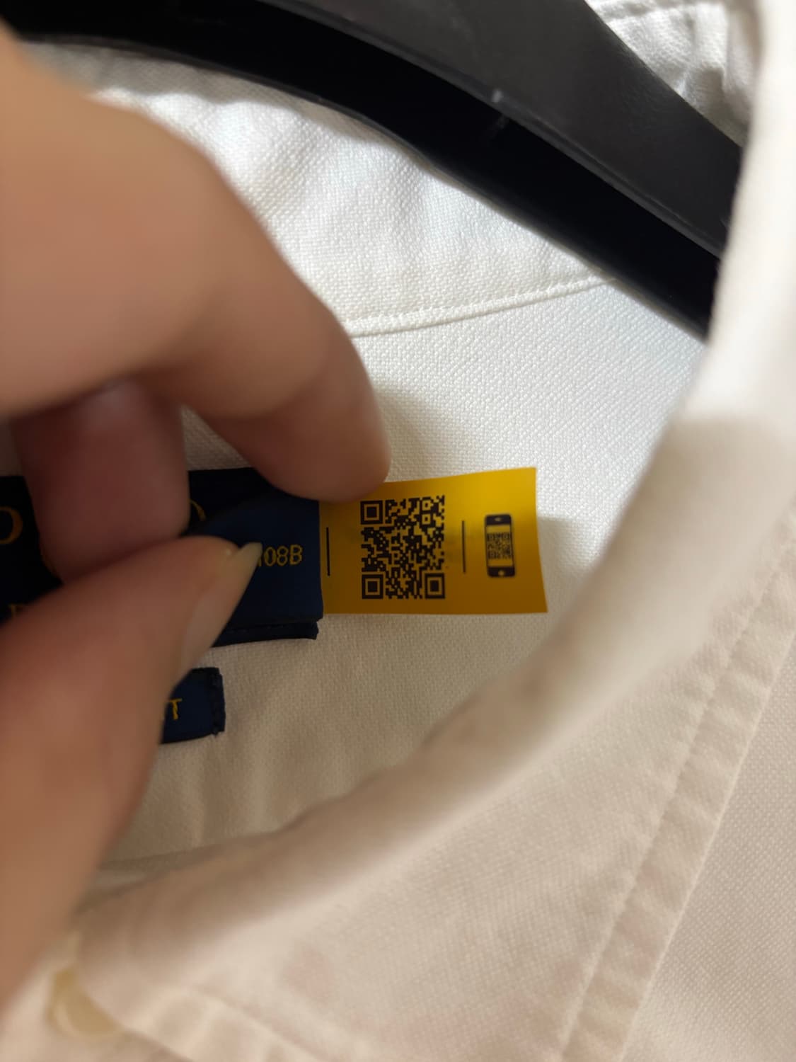 폴로 랄프로렌 흰색 신형 셔츠 긴팔 상품이미지4