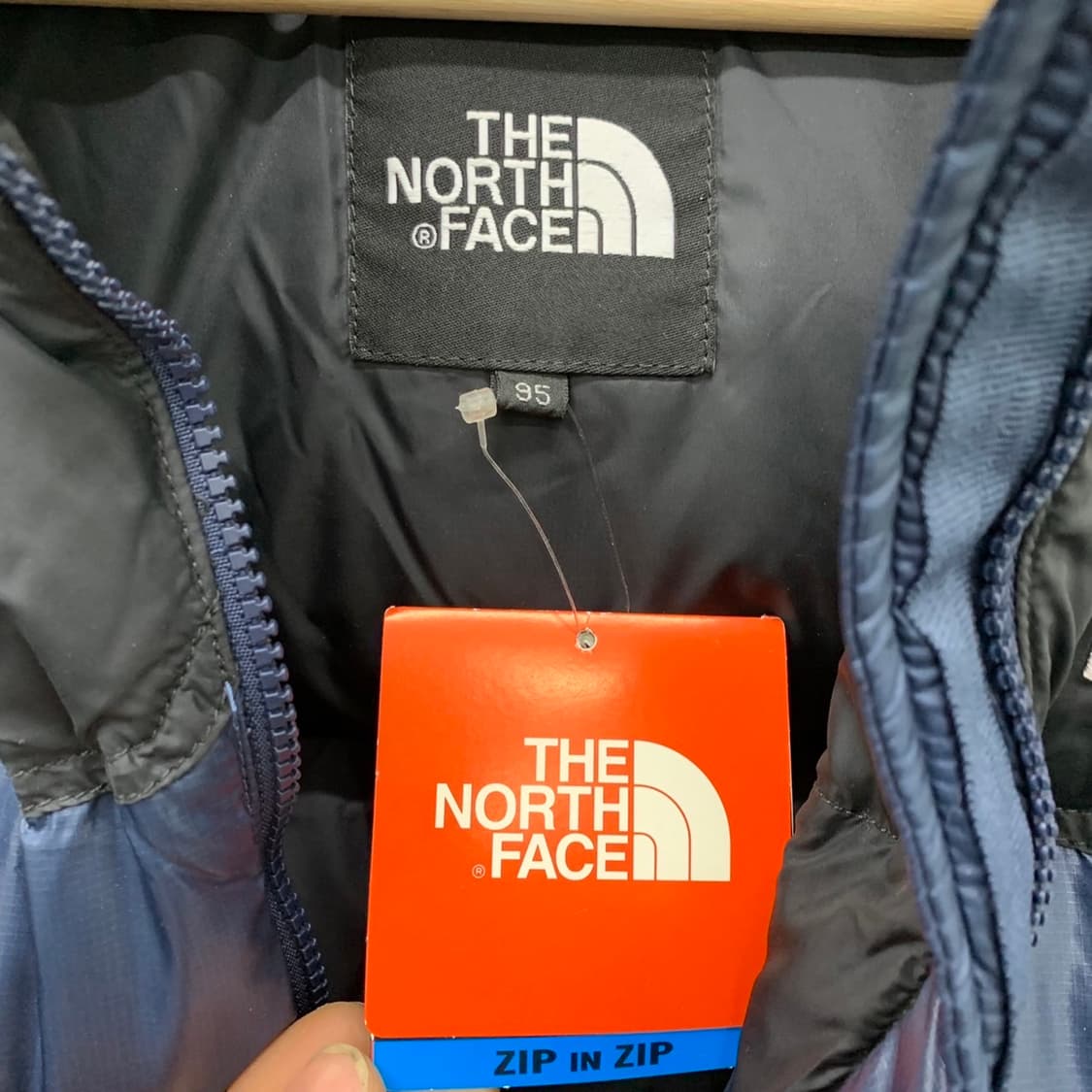 노스페이스 눕시 700 네이비 다운패딩 (새상품) 상품이미지8