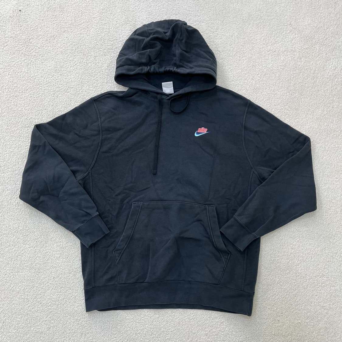 L 나이키 백로고 후드 티셔츠 0316M 상품이미지1
