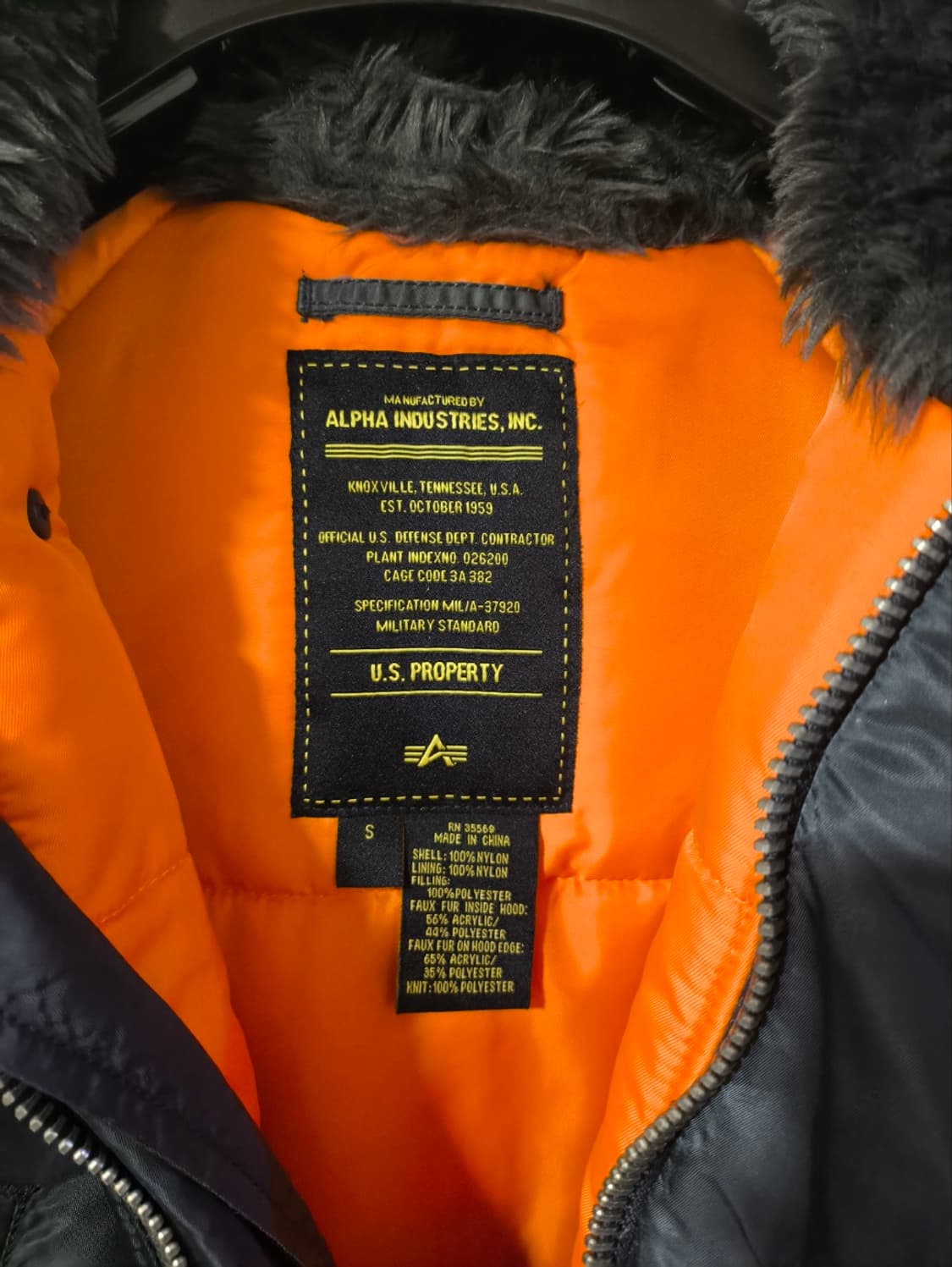 95 알파인더스트리 N3B 야상 파카 네이비 상품이미지6