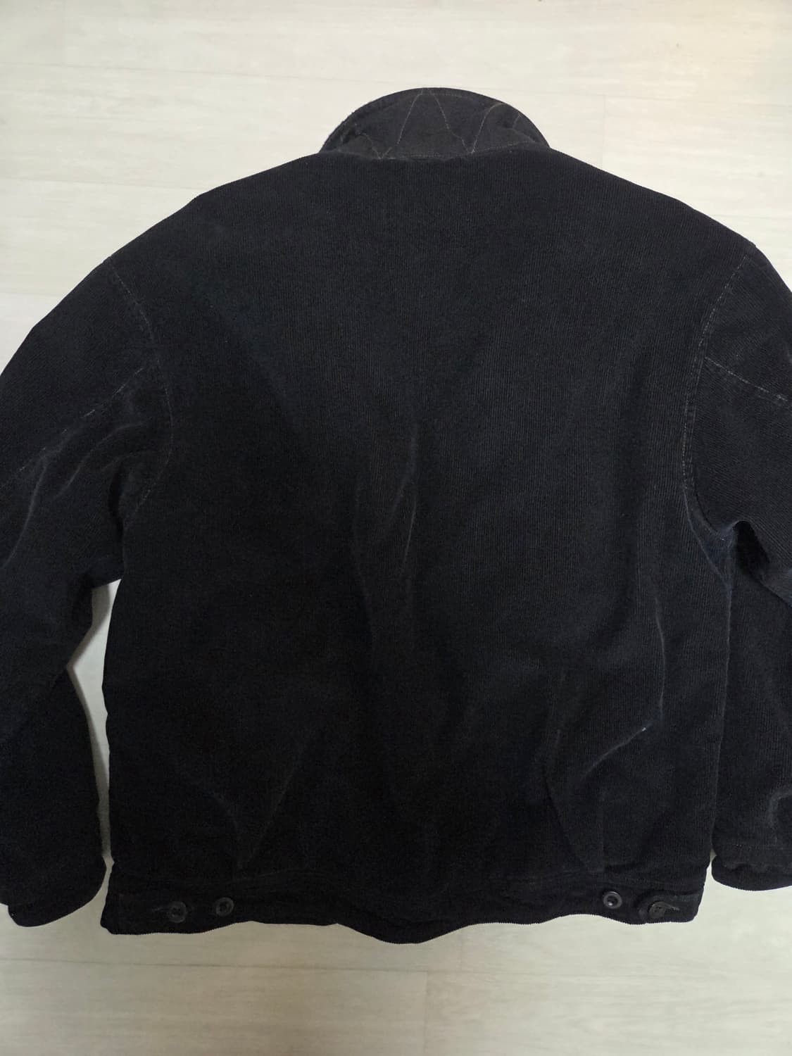 카키스 코듀로이 스윙자켓 25FW 블랙 상품이미지3