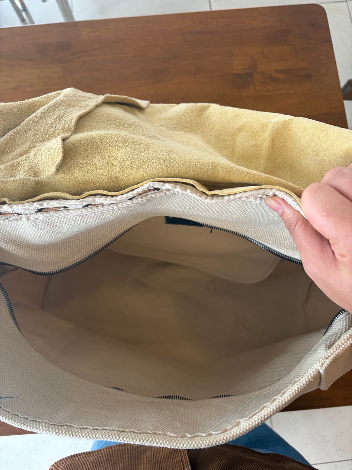 L) visvim 비즈빔 사첼백  상품이미지4