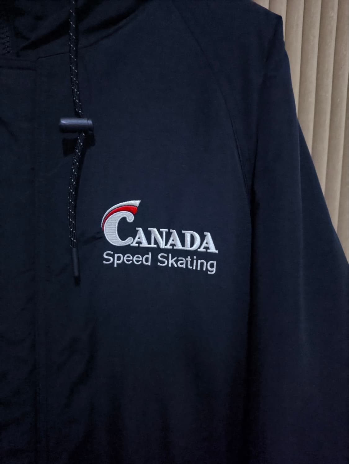 100 데상트 캐나다 스피드스케이팅 롱자켓 파카 상품이미지2