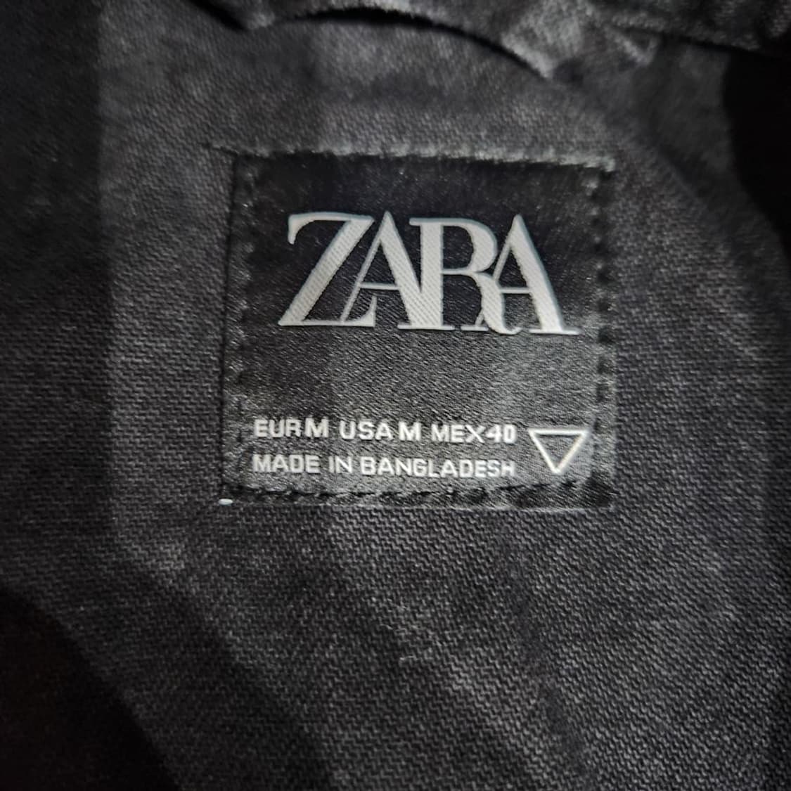 [남M]ZARA 스냅버튼 데님 셔츠[Y61-058] 상품이미지8