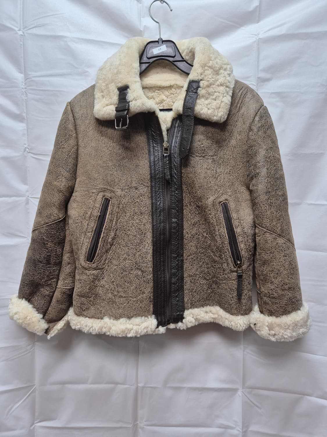 여성 b3 양털 무스탕 상품이미지1