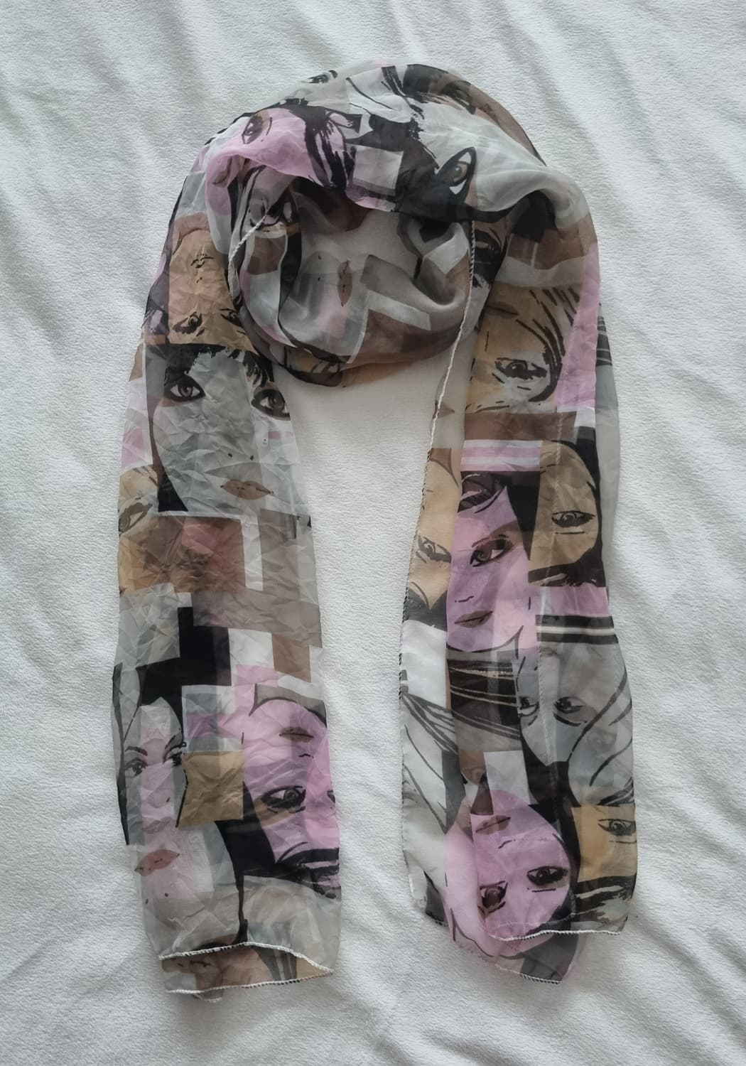 빈티지 y2k 00s 갸루 머플러 상품이미지1