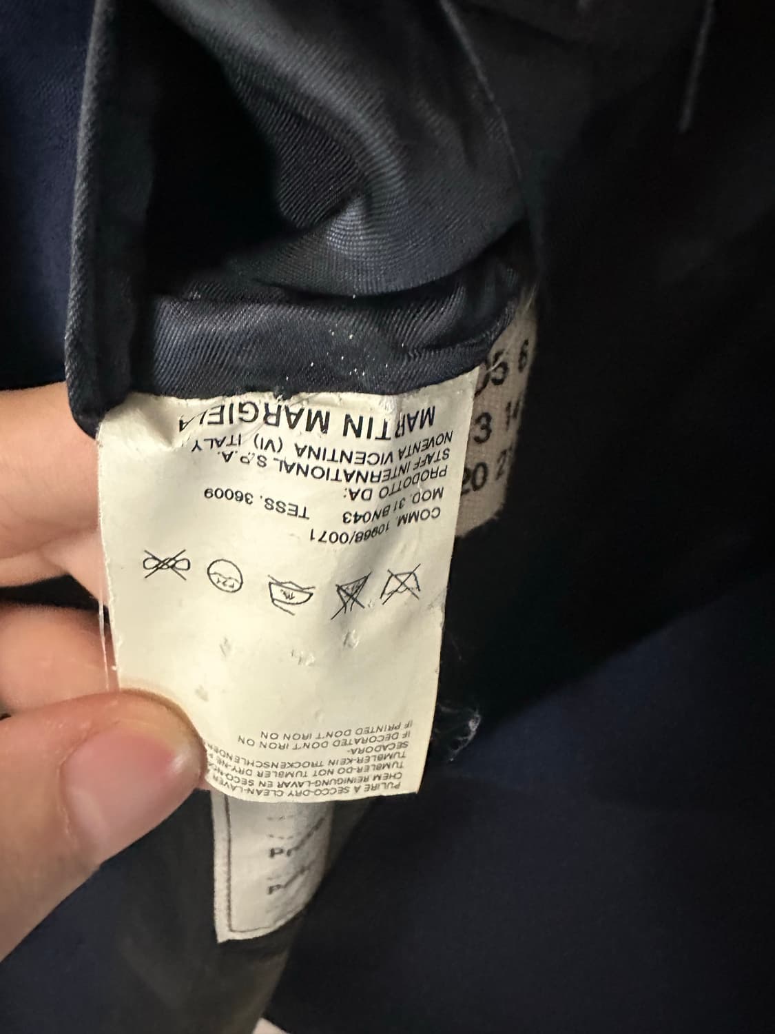 마틴 마르지엘라 이수혁 캡틴 블레이저 자켓 상품이미지6