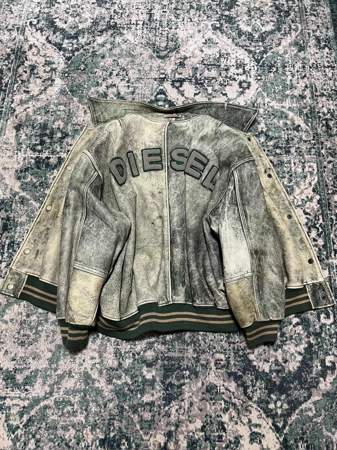 OLD DIESEL COWHIDE 디젤가죽자켓 상품이미지1