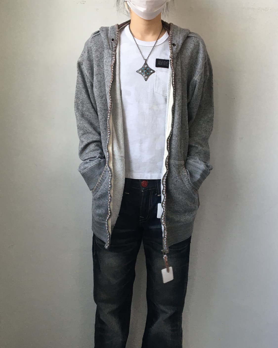 Ethnic mood hood zip up 상품이미지6