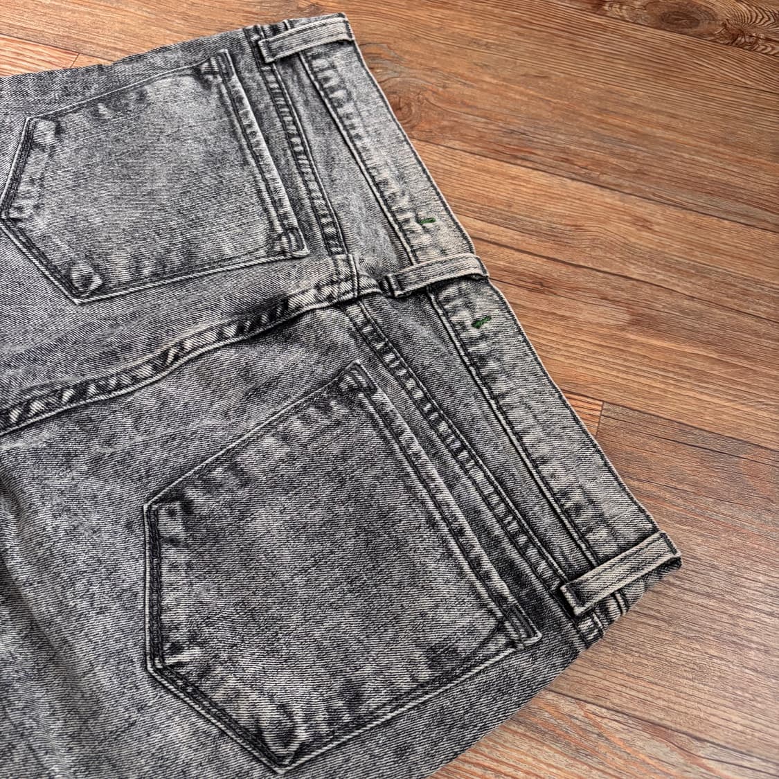 J 제이브랜드 27 그레이 워싱 데님 청바지 슬림 미국 수입 정품 상품이미지4