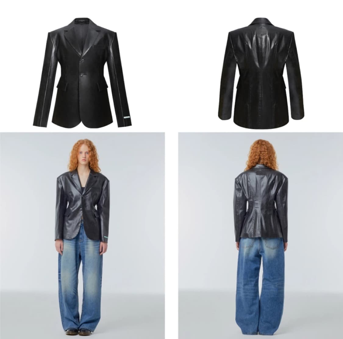 인스턴트펑크 레더 자켓 상품이미지1