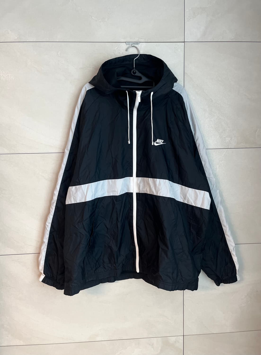 [해외/2XL] 나이키 우븐 바람막이 블랙  상품이미지1