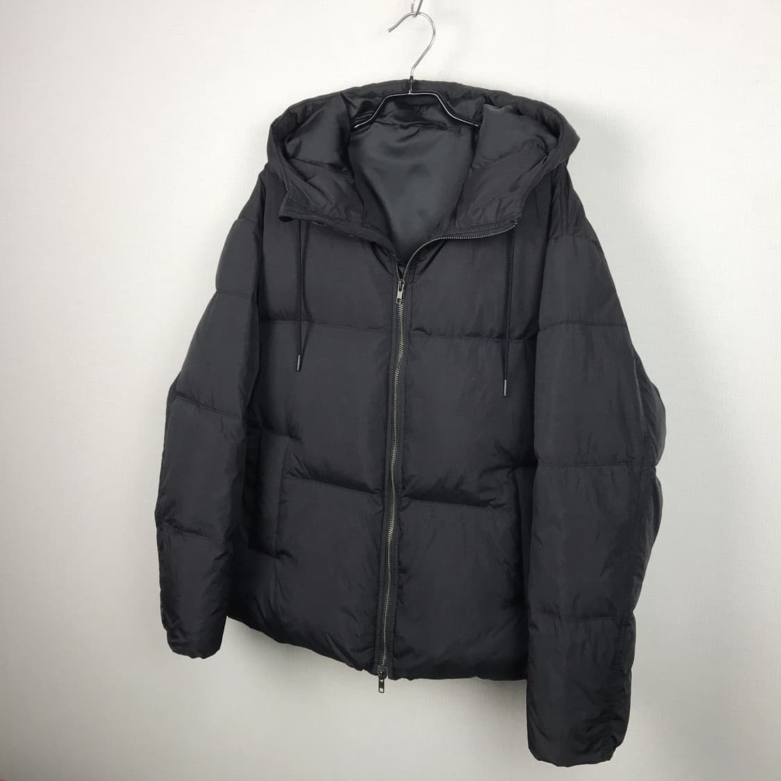 더니트컴퍼니 라이트 덕다운 후드 숏패딩 남성M 상품이미지4