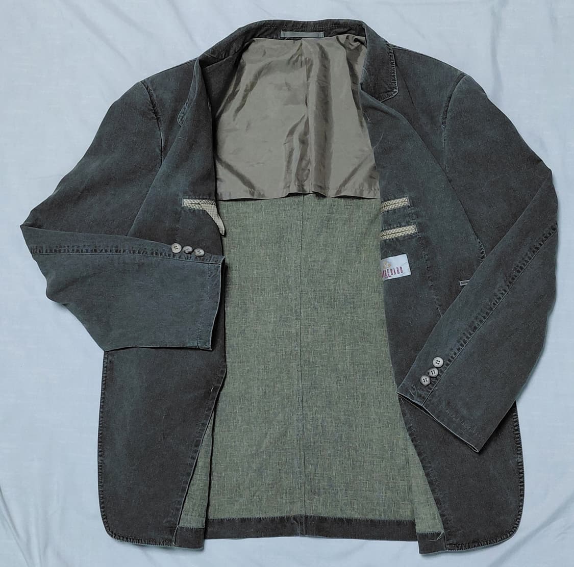 [L] JEAN GERARD HOMME 린넨 텐셀 워싱 자켓 상품이미지7