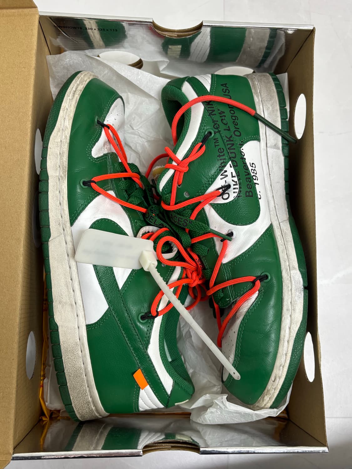 오프화이트 덩크 파인그린 (290) 상품이미지1