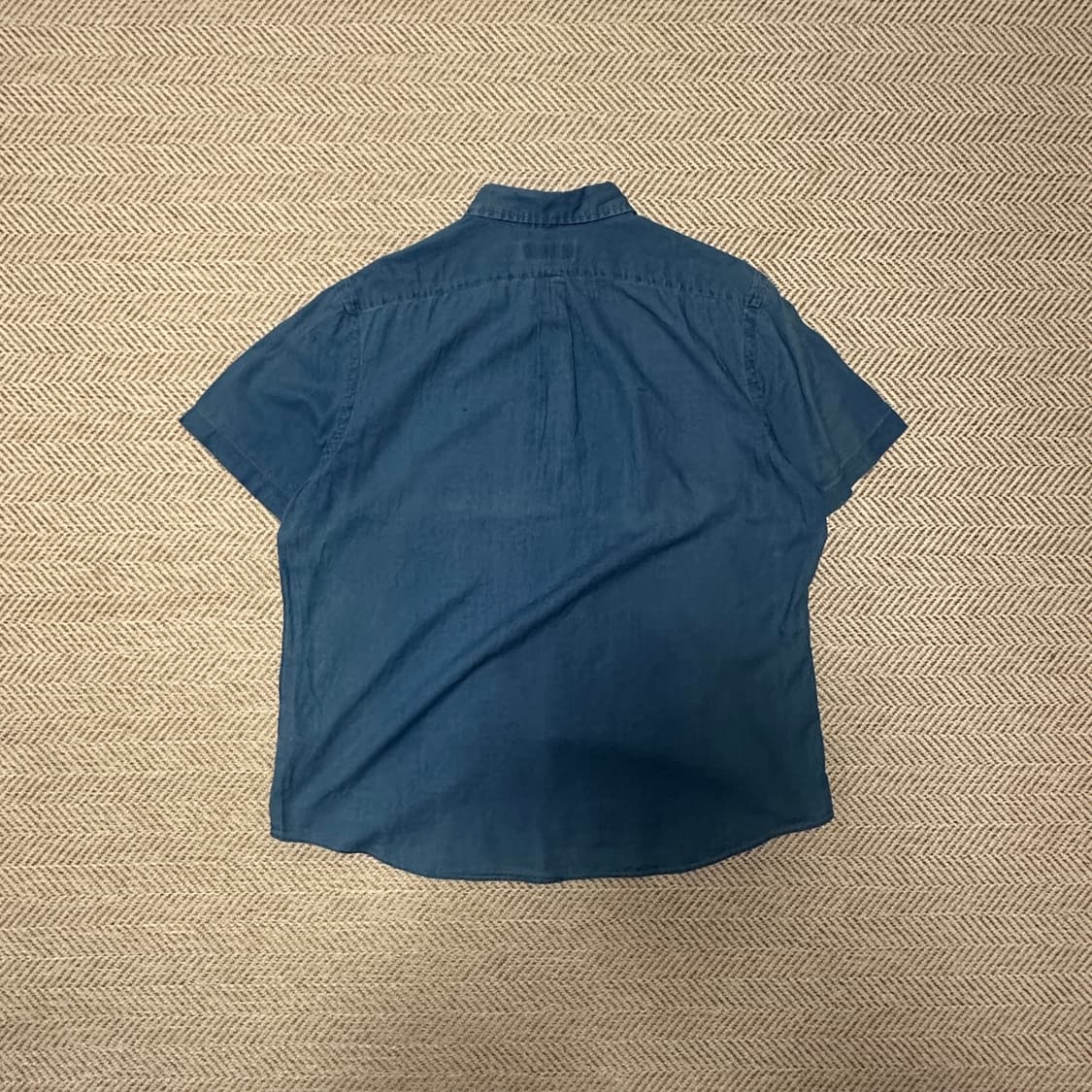POLO RALPH LAUREN indigo linen shirt 상품이미지2