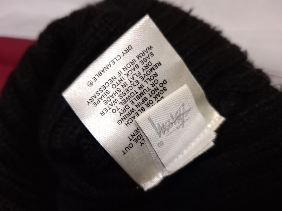 특A 오리지날 스투시 자수로고 블랙 비니 상품이미지3