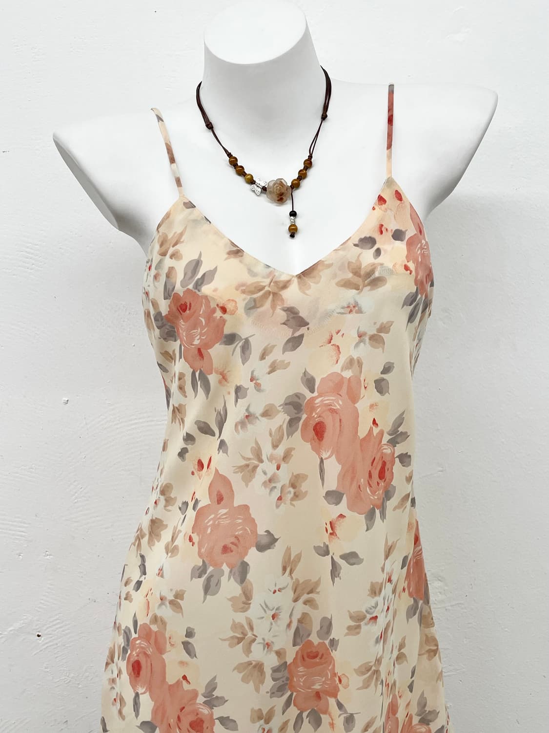 엔틱 플로럴 시어 슬립 상품이미지2