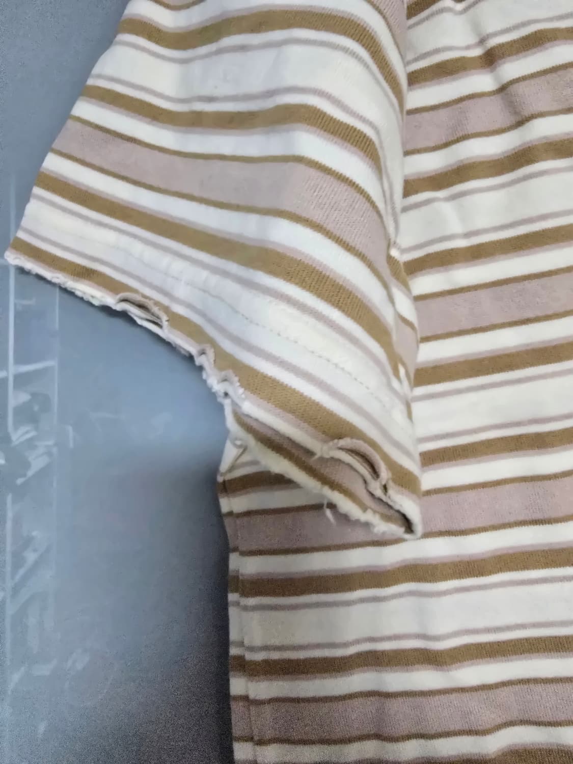 안셀름 스트라이프 반팔티셔츠 1사이즈(100) 상품이미지3