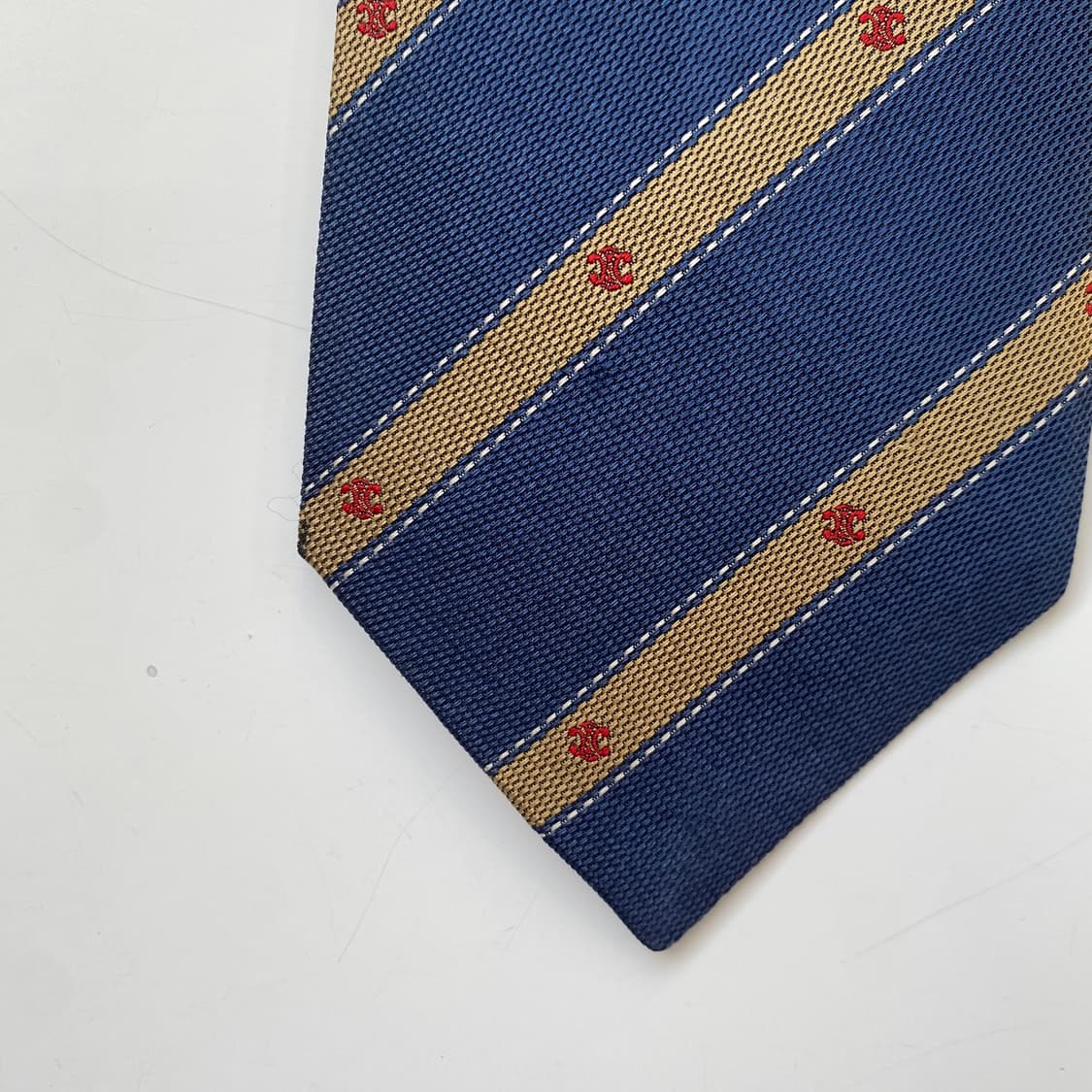 셀린느(celine) 모노그램 정품 명품넥타이 7.8cm 상품이미지9