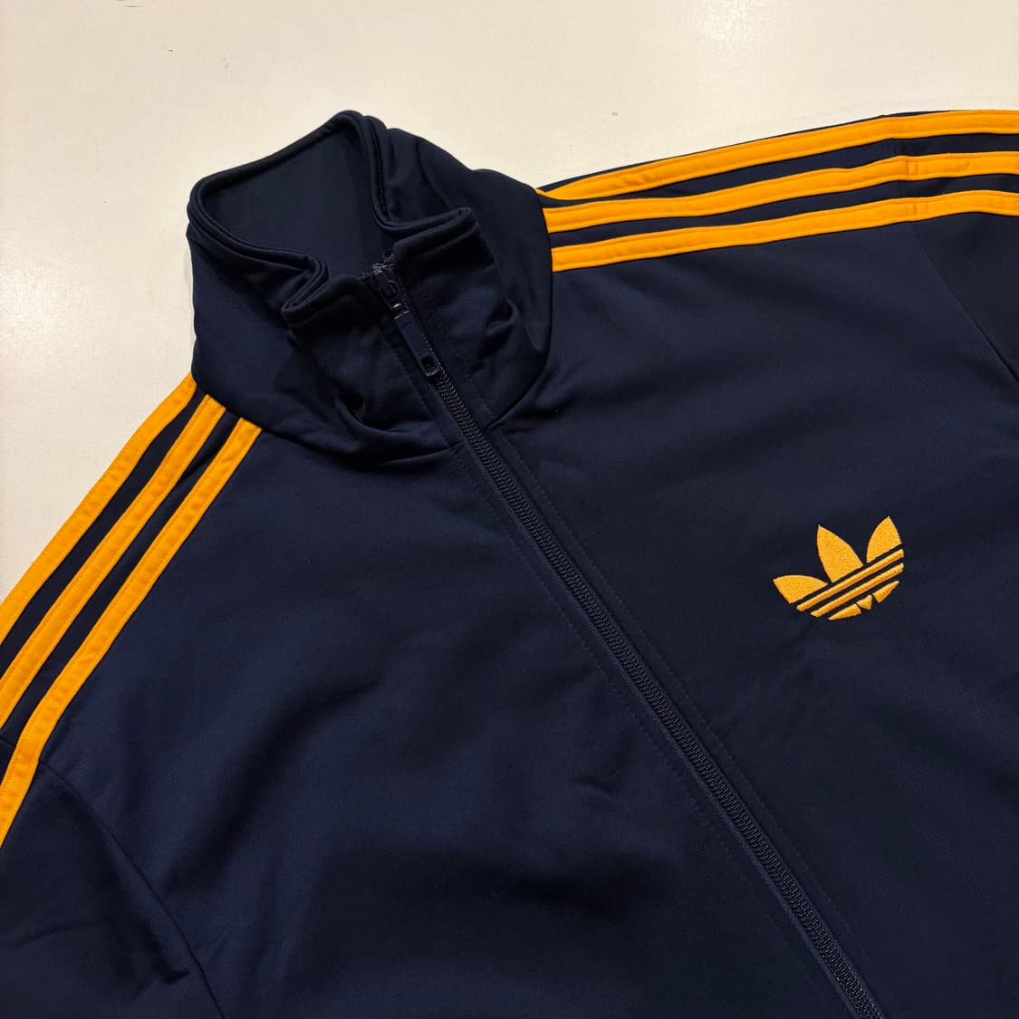 [100] 아디다스 파이어버드 네이비/노랑 트랙탑 져지 C210 상품이미지3